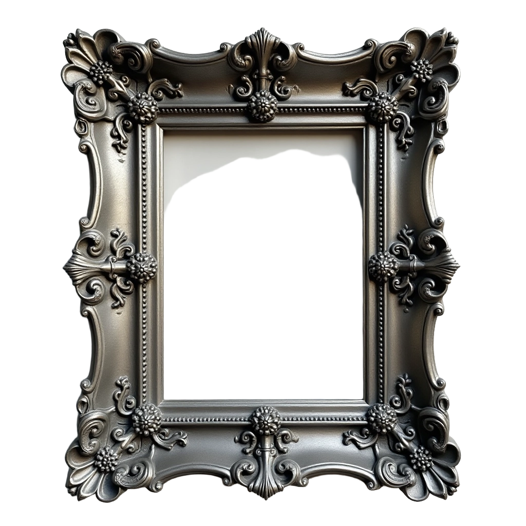 Ornate Silver Picture Frame